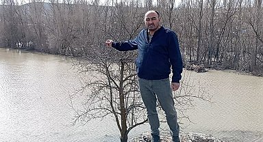 Tokat'ta Çekerek Irmağı taştı, şeker pancarı ekimi durdu