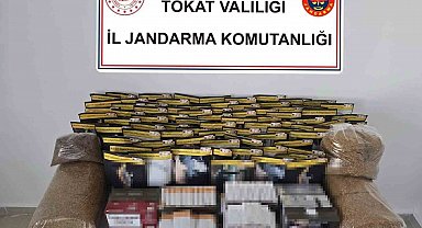 Tokat'ta kaçak tütünle yakalanıp, adliyede serbest kaldılar