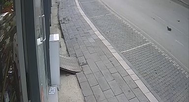 Tokat'ta otomobil markete girdi: 2 yaralı