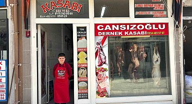 Trabzon'da "Junior Kasap" ilgi odağı oldu
