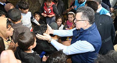 Trabzon'dan Suriye'deki çadır kente kardeş eli