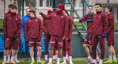 Trabzonspor ara vermeden Eyüpspor maçı hazırlıklarına başladı