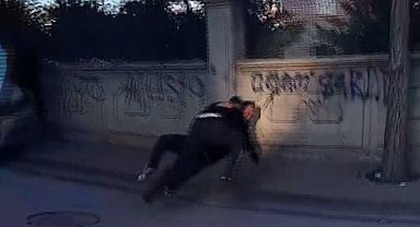 Trafik tartışmasında yumruklar konuştu