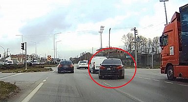 Trafikte tehlikeli hareketler