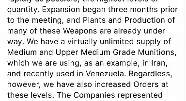 Trump, silah şirketlerinin yöneticileri ile bir araya geldi