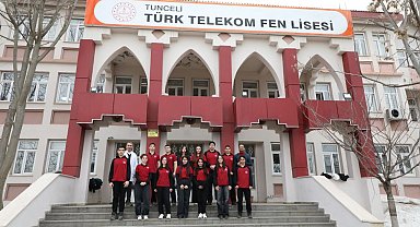 Tunceli'de öğrenciler matematiğin kullanım alanını sahada inceledi