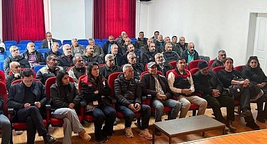 Tunceli'de üreticilere TARSİM bilgilendirmesi