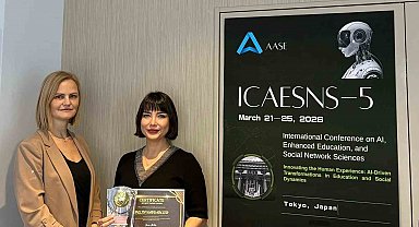 Türk Akademisyene Japonya'da "En İyi Bildiri" ödülü