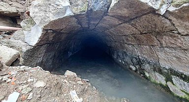 Türkiye'de bir örneği daha yok; Trabzon'da Roma dönemine ait su kanalı ortaya çıktı