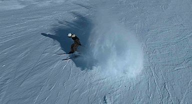 Türkiye'nin en dik pisti Ejder; kar, güç ve adrenalin
