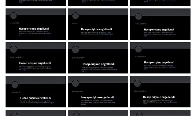 Türkiye'yi hedef alan 21 sosyal medya hesabına daha erişim engeli
