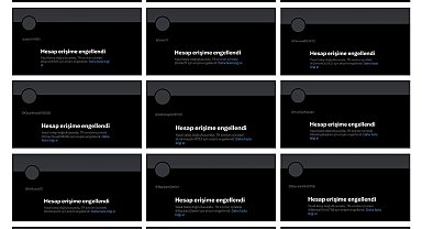 Türkiye'yi hedef alan 21 sosyal medya hesabına daha erişim engeli