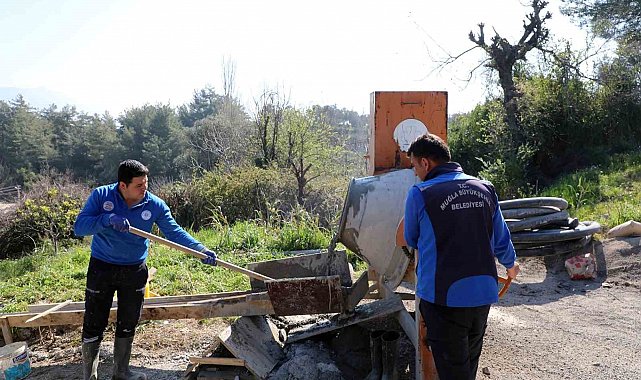 Üreticinin talebi üzerine sulama havuzu kapasitesi 30 tona çıkarıldı