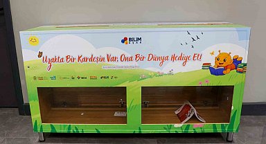 Uşak Belediyesi'nden "Kitap Kumbarası" projesi