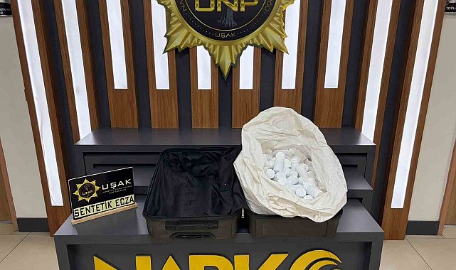 Uşak'ta uyuşturucu operasyonu: 3 tutuklama