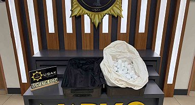Uşak'ta uyuşturucu operasyonu: 3 tutuklama