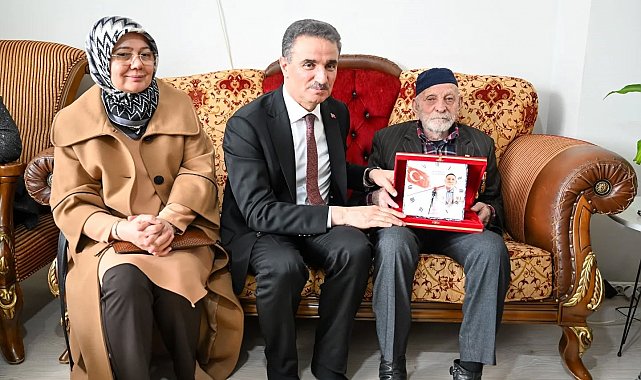 Vali Baruş'tan gaziye vefa