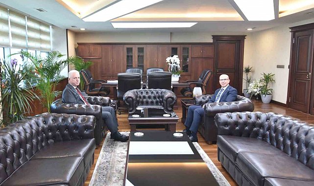 Vali Gül, Başsavcı Mehmet Beşir Güven'i ziyaret etti