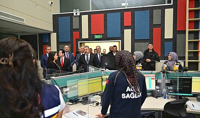 Vali Yılmaz, güvenlik ve acil durum faaliyetlerini inceledi