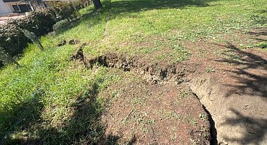 Valilik konutu tehlike altında: Çatlaklar ilerliyor