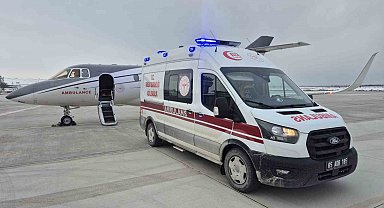 Van'da 3 aylık bebek uçak ambulansla Konya'ya sevk edildi