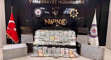 Van'da 68 kilo 500 gram uyuşturucu ele geçirildi