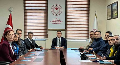Van'da inci kefali av yasağı öncesi komisyon toplantısı yapıldı