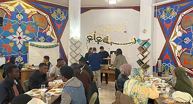 Yabancı uyruklu Müslüman öğrenciler için iftar programı düzenlendi