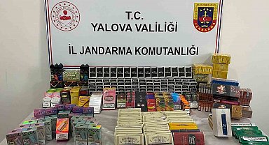 Yalova'da kaçak tütün operasyonu