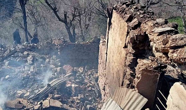 Yanan evden parasını kurtarmak isterken ağır yaralandı