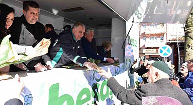 Yenişehir'de bugün pideler Büyükşehir'den