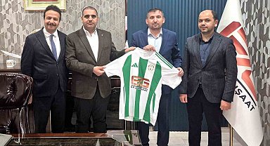 Yeşilyurtspor'dan göğüs sponsoruna ziyaret