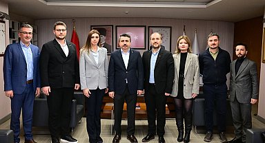 Yıldırım Belediye Başkanı Oktay Yılmaz'a akademik ziyaret