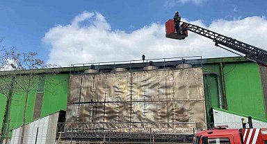 Yıldız Entegre fabrikasında korkutan yangın