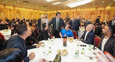 Yılmaz, amatör sporcularla iftar sofrasında buluştu