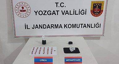 Yozgat'ta sentetik ecza hap ve metamfetamin ele geçirildi