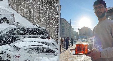 Yüksekova'da iki gün içinde mevsim değişti