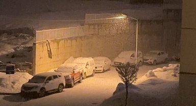 Yüksekova'da kar yağışı etkili oldu