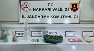 Yüksekova'da uyuşturucu operasyonu: 6 tutuklama