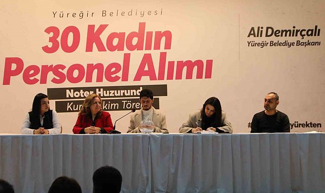 Yüreğir Belediyesi'nden kadın istihdamına destek