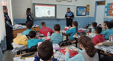 Zabıtadan öğrencilere meslek tanıtımı