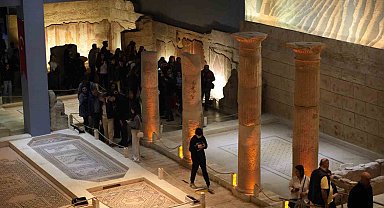 Zeugma Mozaik Müzesi'nde bayram yoğunluğu