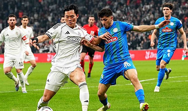 Ziraat Türkiye Kupası: Beşiktaş: 3 - Çaykur Rizespor: 0