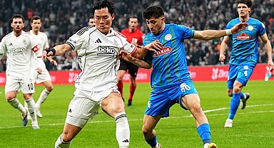 Ziraat Türkiye Kupası: Beşiktaş: 3 - Çaykur Rizespor: 0