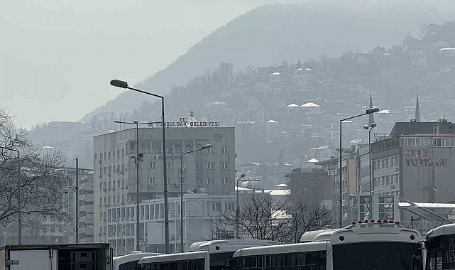 Zonguldak'ta sis etkili oldu