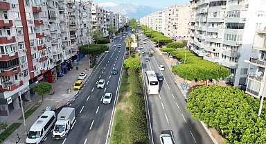 100. Yıl Bulvarı'nda 5. etap asfalt çalışması tamamlandı