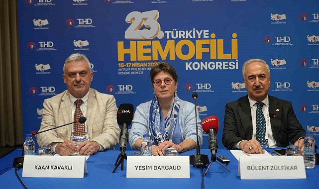 23. Türkiye Hemofili Kongresi Antalya'da başladı