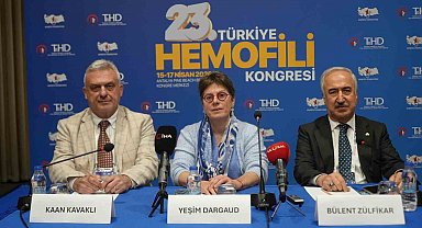 23. Türkiye Hemofili Kongresi Antalya'da başladı