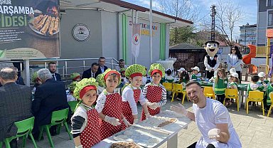 'Dünya Pide Günü'nde Çarşamba pidesi miniklerle buluştu