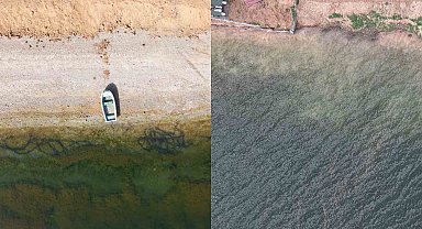 5 ay önce çekilmişti, son hali havadan görüntülendi: Barajda su seviyesi yeniden yükseldi